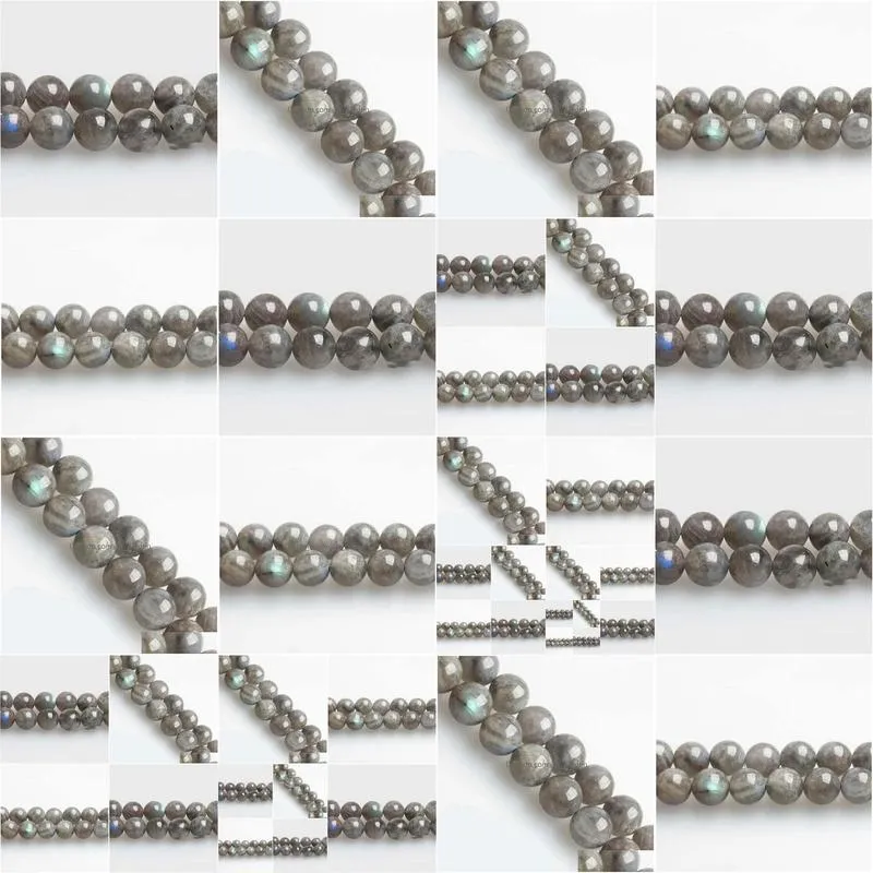 8mm natural stone grade blue labradorite round loose beads 15 strand 4 6 8 10 12mm pick size for jewelry