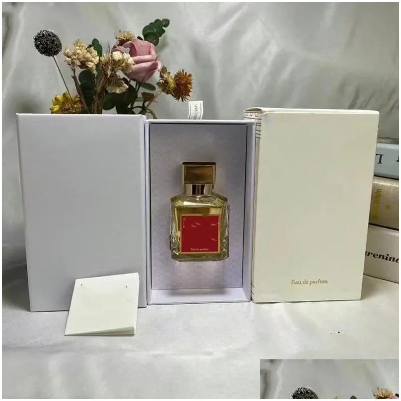 luxuries cologne women 70ml perfume woman man bacarrat 540 200ml rose oud fragrance rouge spray incense