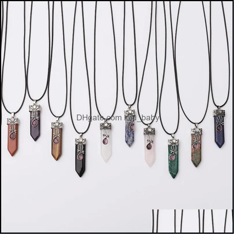 1pcs/lot arrow natural stone pendants for making jewelry accessories charm necklace pendant