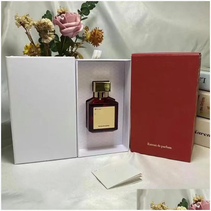 luxuries cologne women 70ml perfume woman man bacarrat 540 200ml rose oud fragrance rouge spray incense