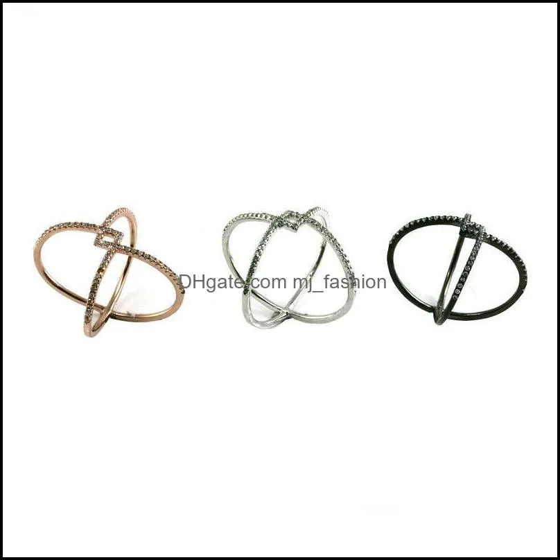 geometric pattern unique band discount band rings prong setting fashion trendy band rings for r10189