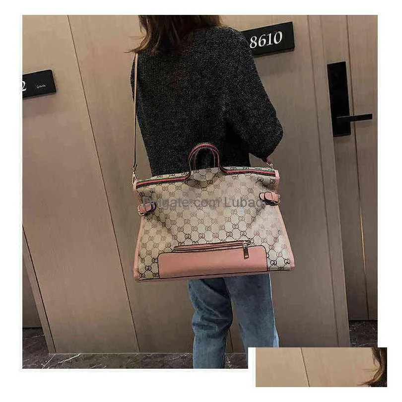 factory direct sale 2022 canvas womens single shoulder versatile fashion printed commuter bag large capacity tote handbag