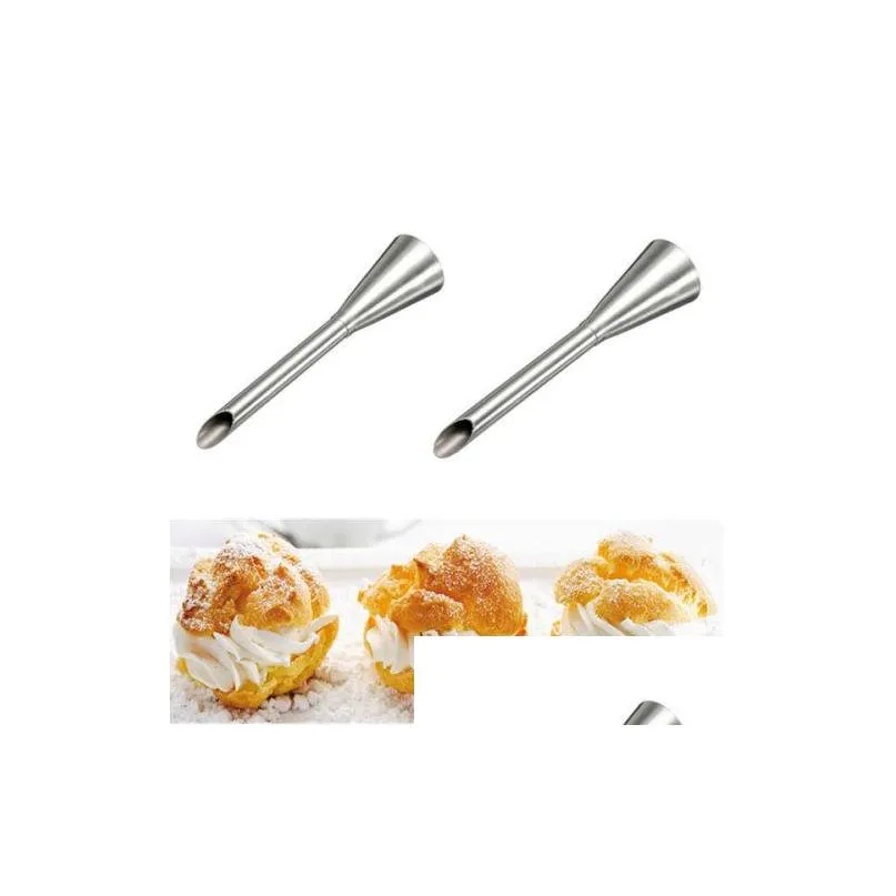 wholesale small icing piping puff nozzles fondant cake decorating sugarcraft dessert pastry home kitchen tool diy drop shipping