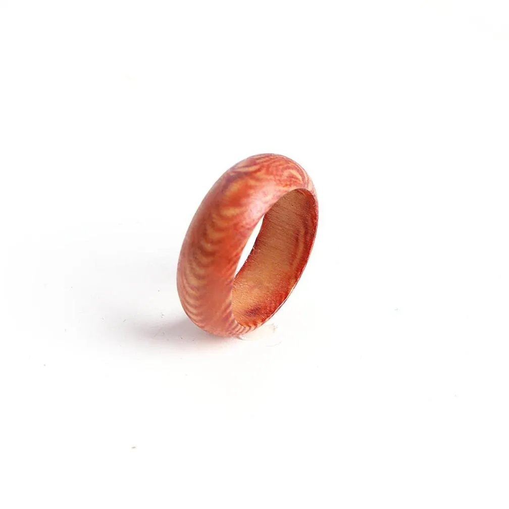 wholesale 36pcs/lot fashion tree timber pattern retro wooden rings natural simplicity jewelry for women men lovers couple party gifts