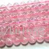 8mm wholesale natural madagascar pink quartz 1010.5mm round gem stone loose beads for jewelry making design