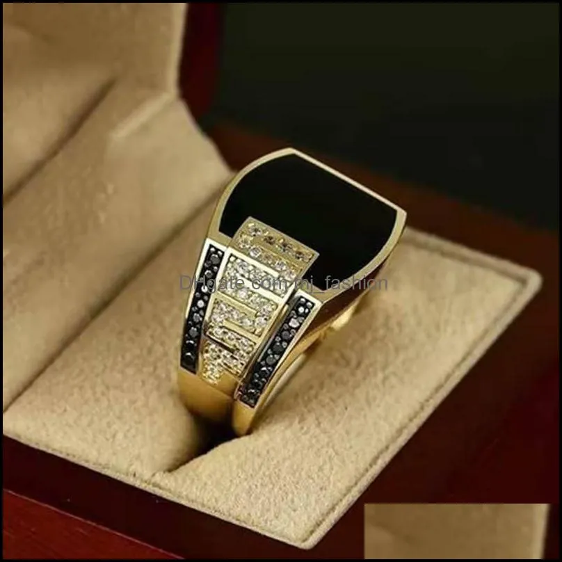 fashion mens rings ideas gold rings mens hip hop rings set with zirconia for part