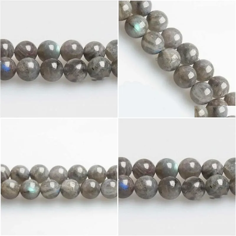 8mm natural stone grade blue labradorite round loose beads 15 strand 4 6 8 10 12mm pick size for jewelry