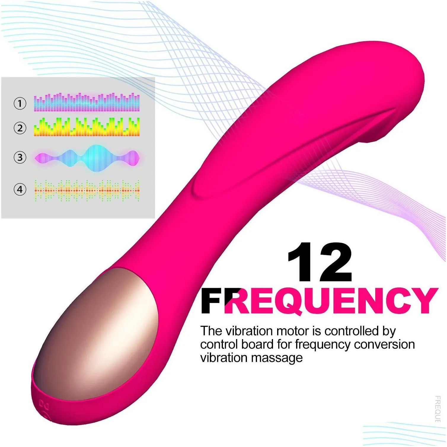  toys usb recharge 12 speed massage vibrator dildo for female women y toys