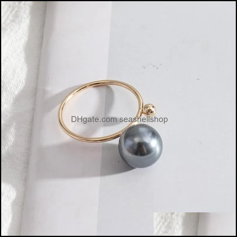 round white blue pink ball rings fashion inner dia 1.7cm brincos pendientes jewelry for women