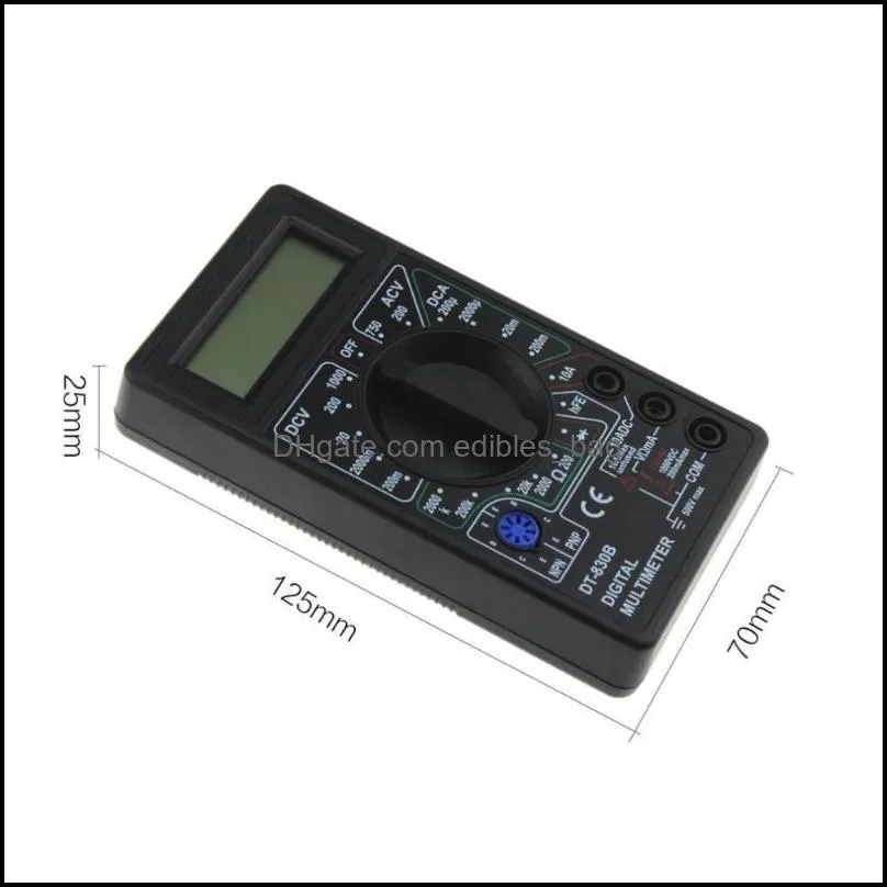 multimeters dt830b mini pocket digital multimeter 1999 counts ac/dc amp volt ohm tester ammeter voltmeter multi meter