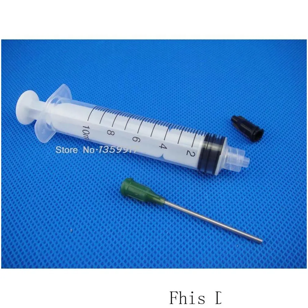 10ml syringes with 14g 1.5 blunt tip needle great pack of 50