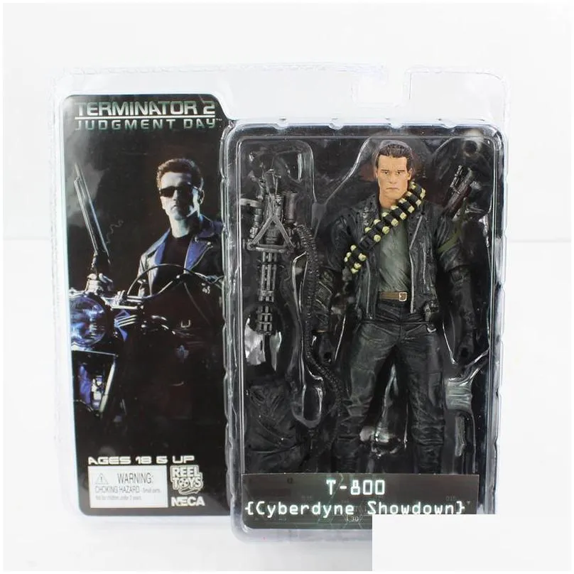 neca the terminator t800 t1000 endoskeleton pvc action figure collectible model toy 103