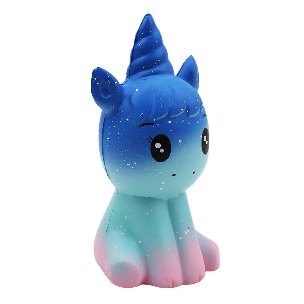 kawaii slow rising simulation relaxation colorful perfume imitation unicorn squishy toy