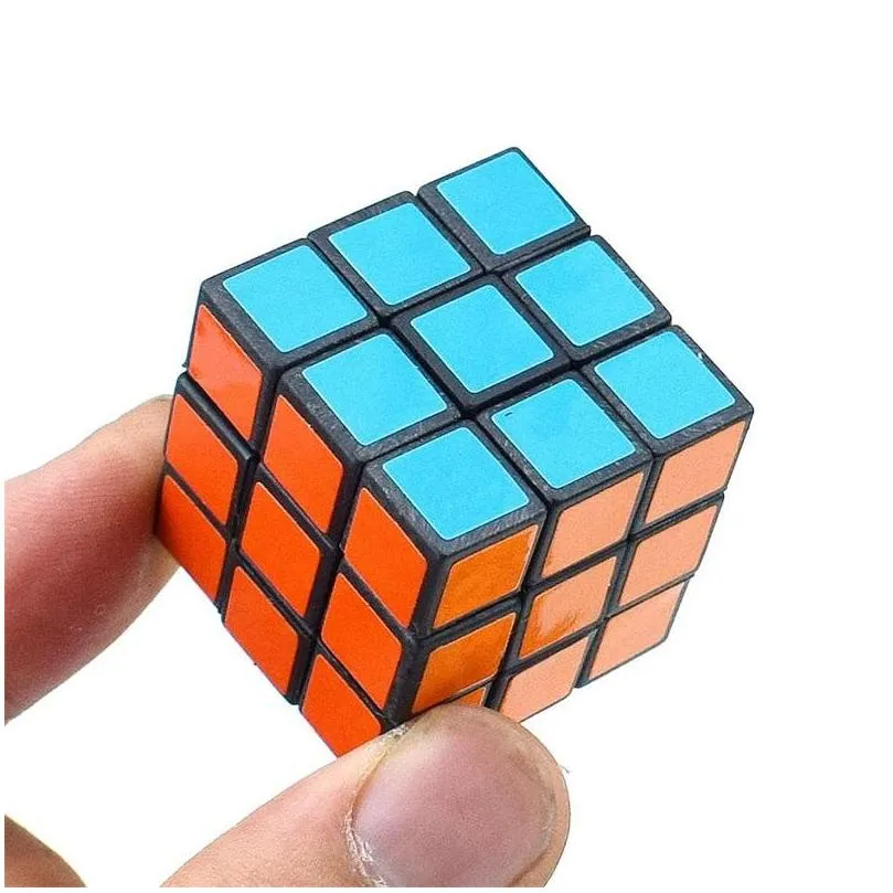 3cm mini puzzle cube magic cubes intelligence toys puzzle game educational toys kids gifts 778 x2