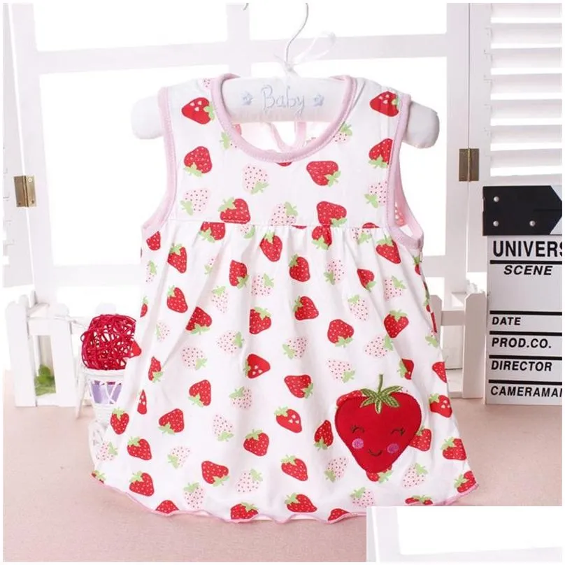 2018 new infant kids girls child aline dress sleeveless floral printed a variety of styles random delivery 150 z2