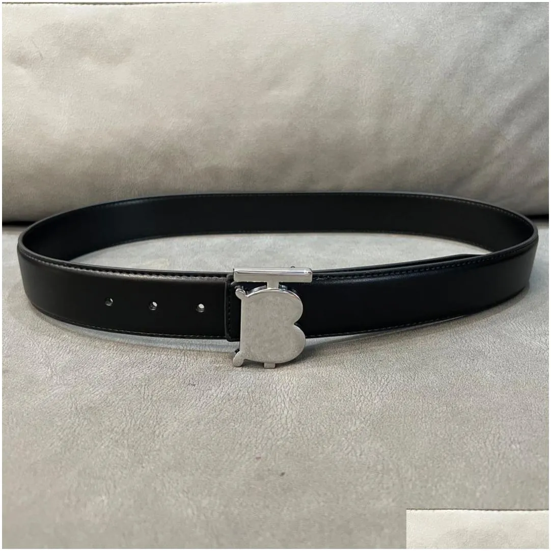 designer men belts fashion womens mens casual letter smooth buckle luxury belt stylish trend all match belts classic b belt