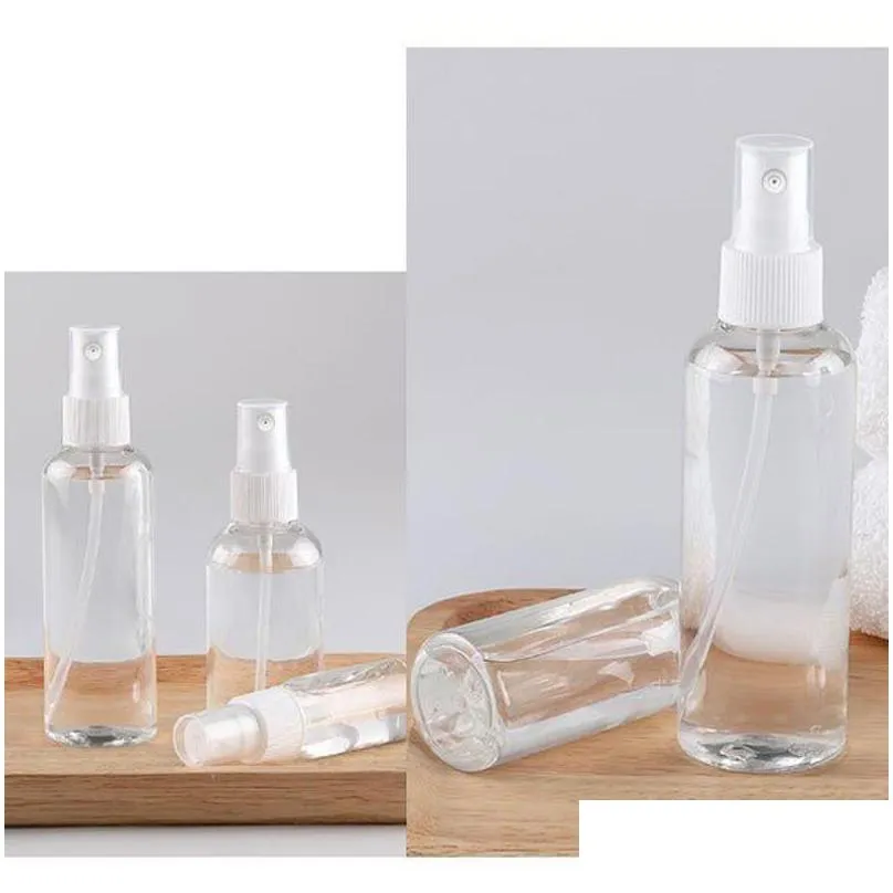 30 50 75 100 ml plastic pet bottle spray bottles skin care set package