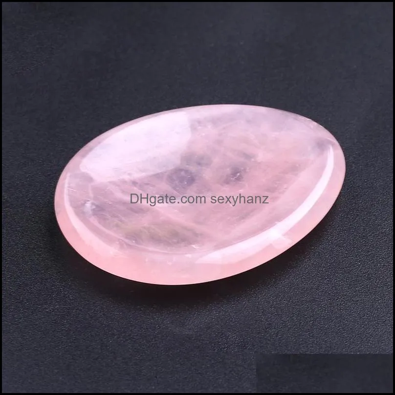 35x45mm worry stone thumb gemstone natural healing crystals therapy reiki treatment spiritual minerals massage palm gem women men