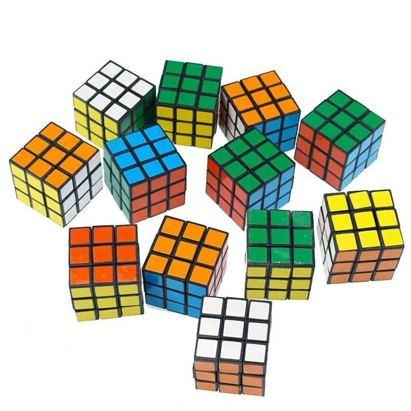 3cm mini puzzle cube magic cubes intelligence toys puzzle game educational toys kids gifts 778 x2