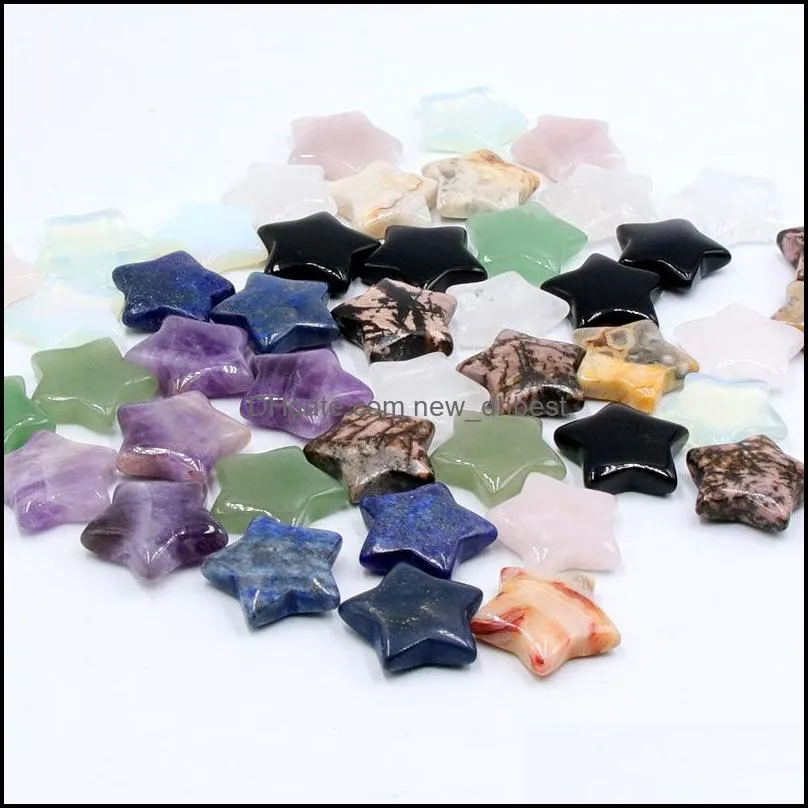 litter star ornaments natural rose quartz turquoise stone naked stones decoration hand handle pieces accessories