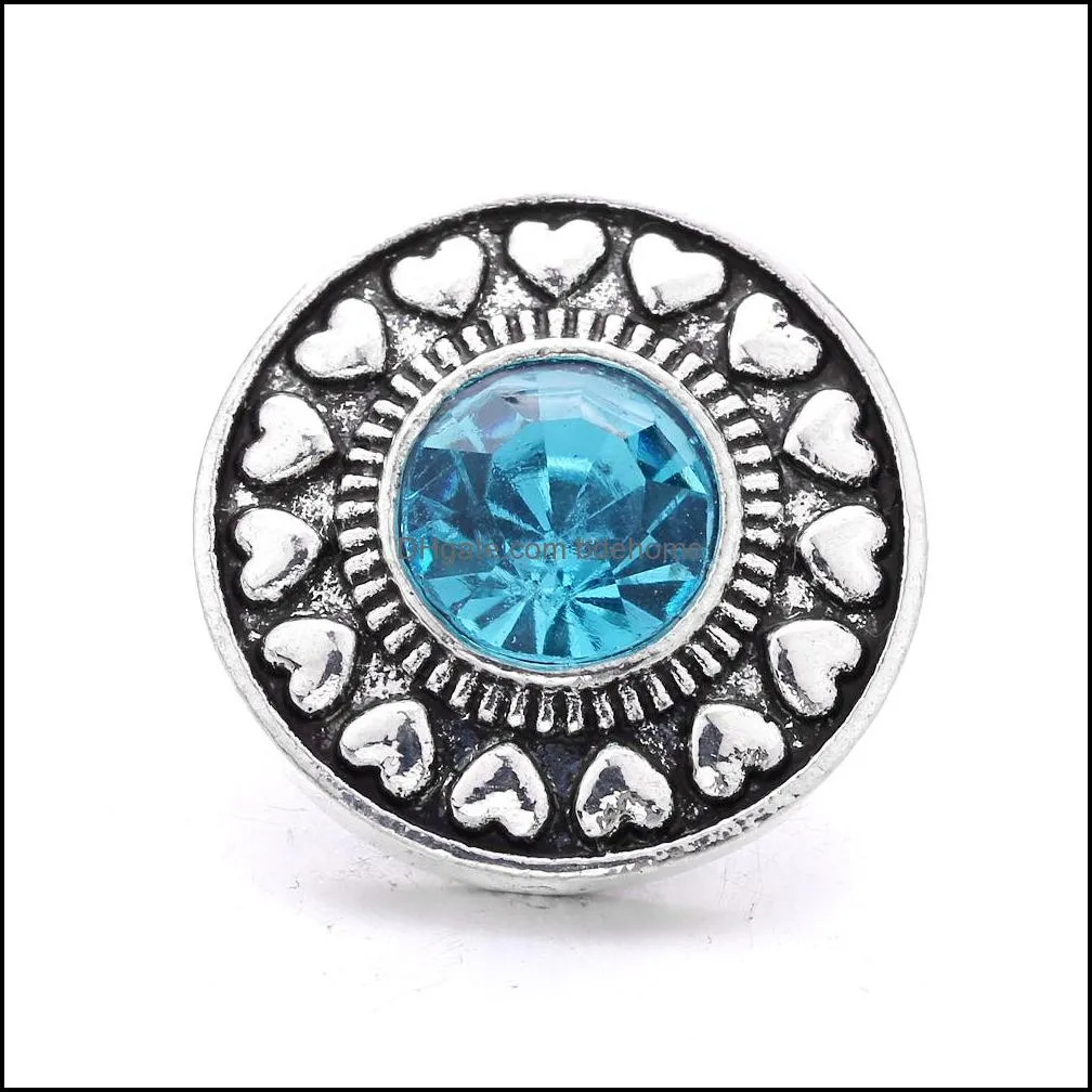 metal heart shape snap button clasps jewelry findings 18mm metal snaps buttons diy earrings necklace bracelet jewelery acc