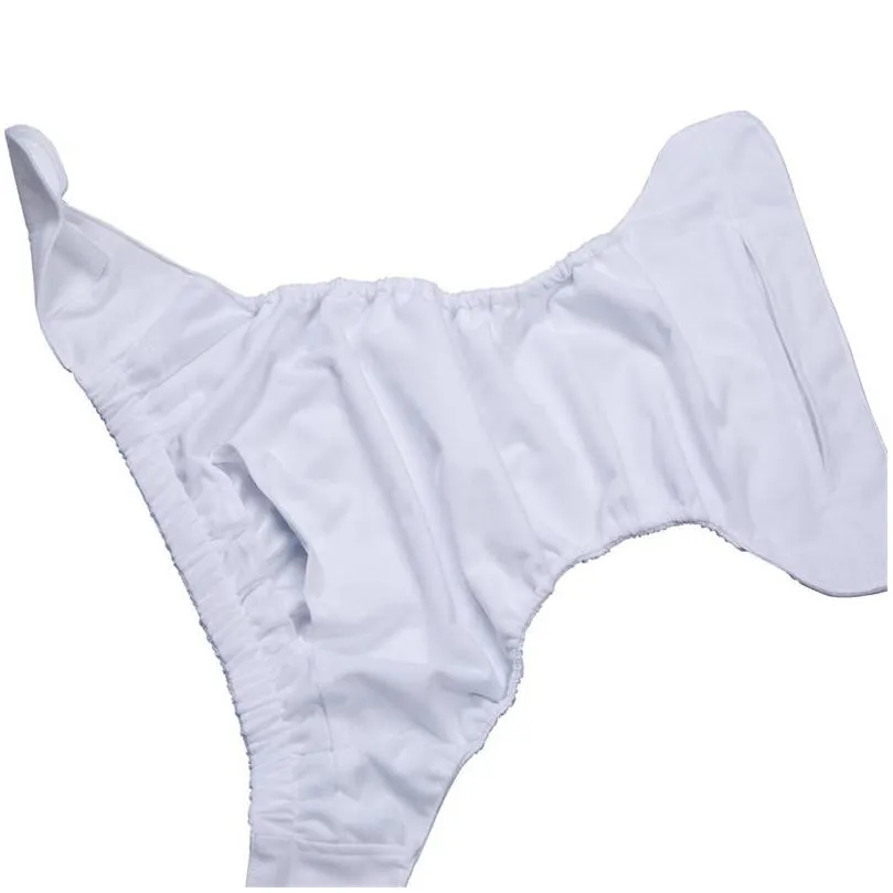 cloth diaper adjustable wash diapers adults reusable covers elderly waterproof napkin nappy diaper briefs shorts panties pants b2813 114