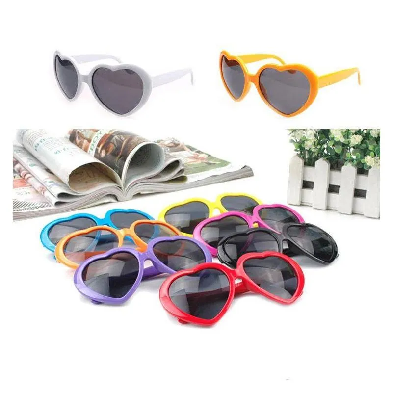 wholesale mother and me children peach heart sunglasses kids beach supplies uv protective eyewear girls boys sunshades glasses fashion