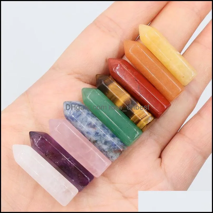 natural crystal stone one point pillar column statue carving rose quartz handmade crafts mini figurine reiki crystal gem gift home ornaments