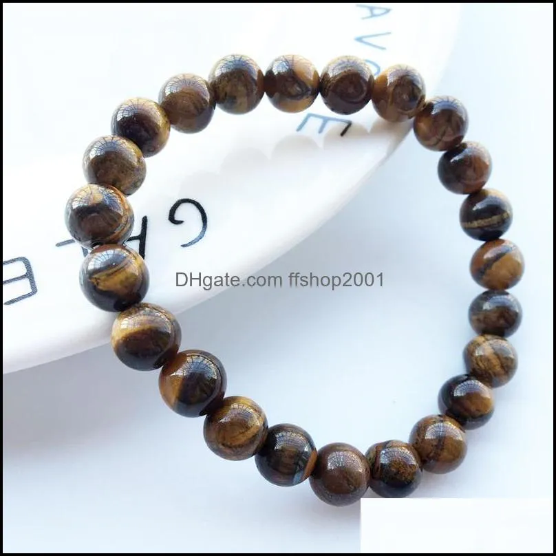 tiger eye love buddha bracelets bangles trendy natural stone bracelet for women famous brand men jewelry