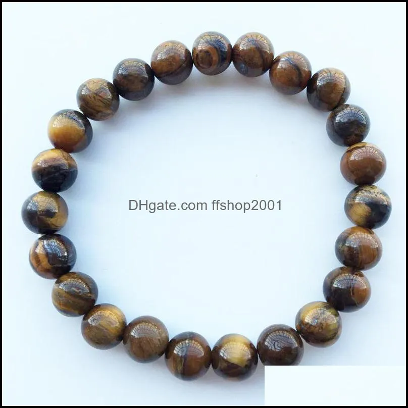 tiger eye love buddha bracelets bangles trendy natural stone bracelet for women famous brand men jewelry