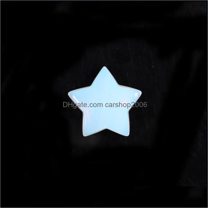 natural stone crystal 25mm star ornaments quartz healing crystals energy reiki gem living room decoration trinket