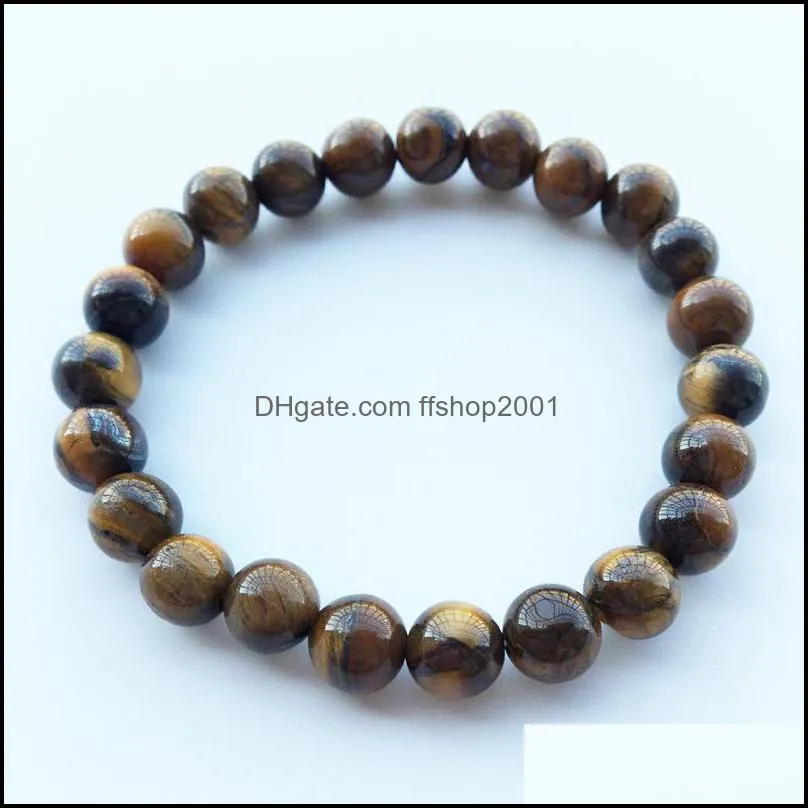 tiger eye love buddha bracelets bangles trendy natural stone bracelet for women famous brand men jewelry