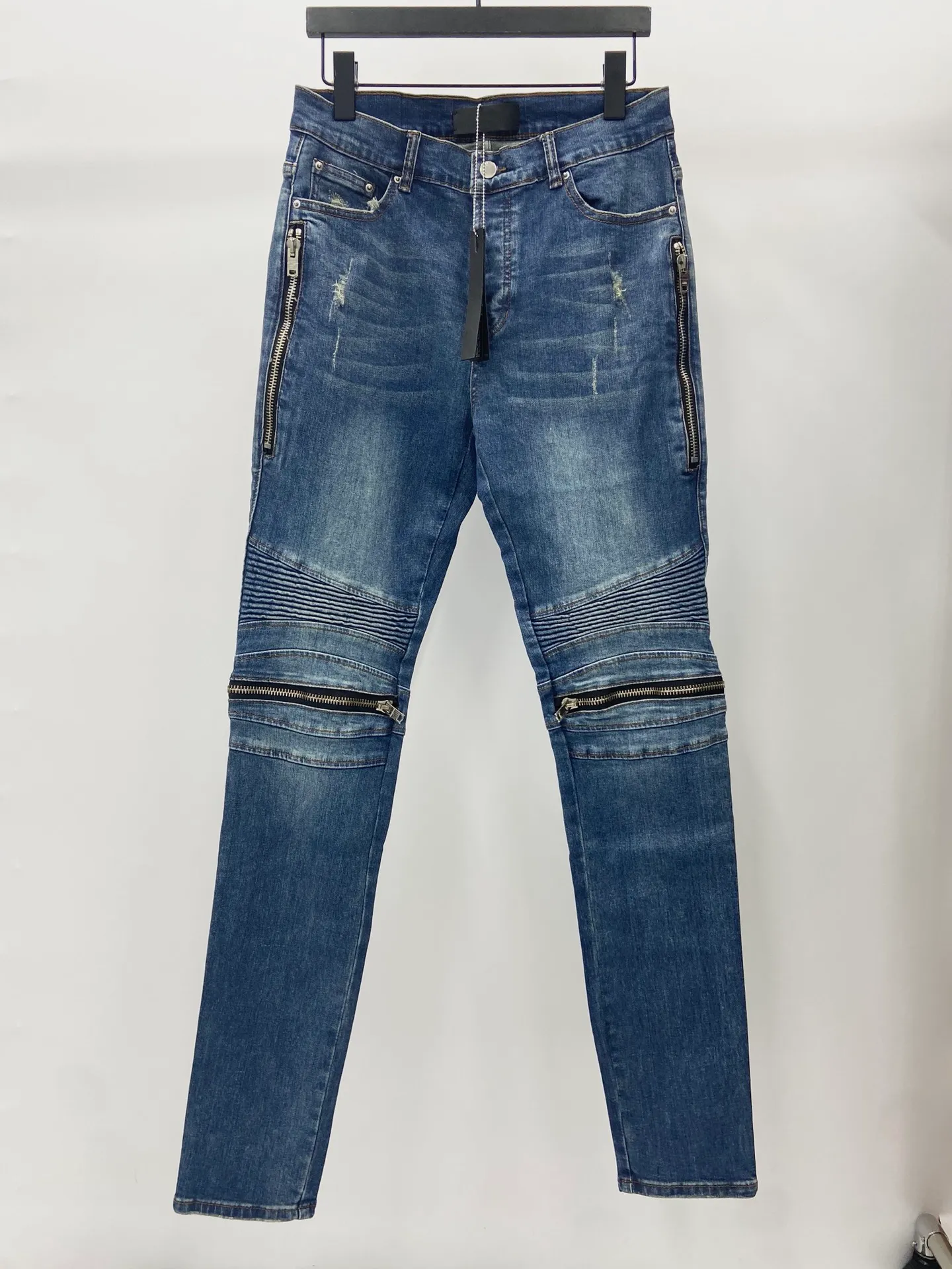 Designer Blue Trending Jeans For Men For Men 2023 Fashionable Zipper