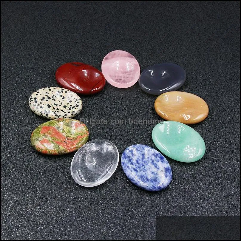 45mmx35mm worry stone thumb gemstone natural rose quartz healing crystal therapy reiki treatment spiritual minerals massage palm gem