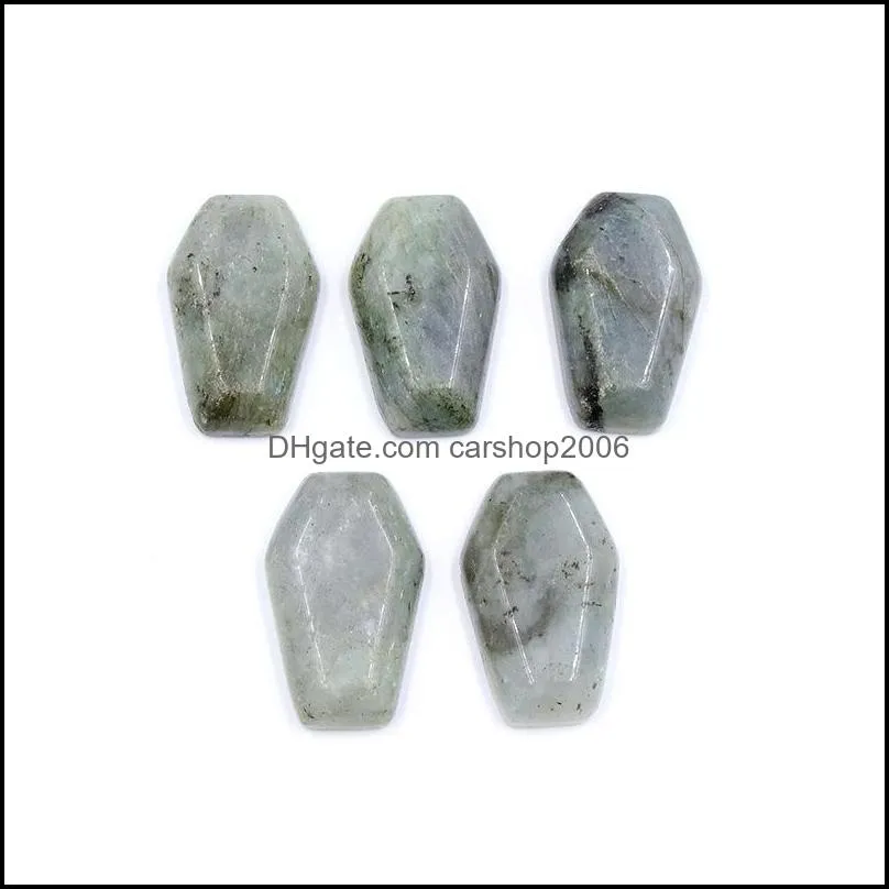 30x19mm natural crystal stone ornaments carved reiki healing quartz mineral tumbled gemstones hand home decor