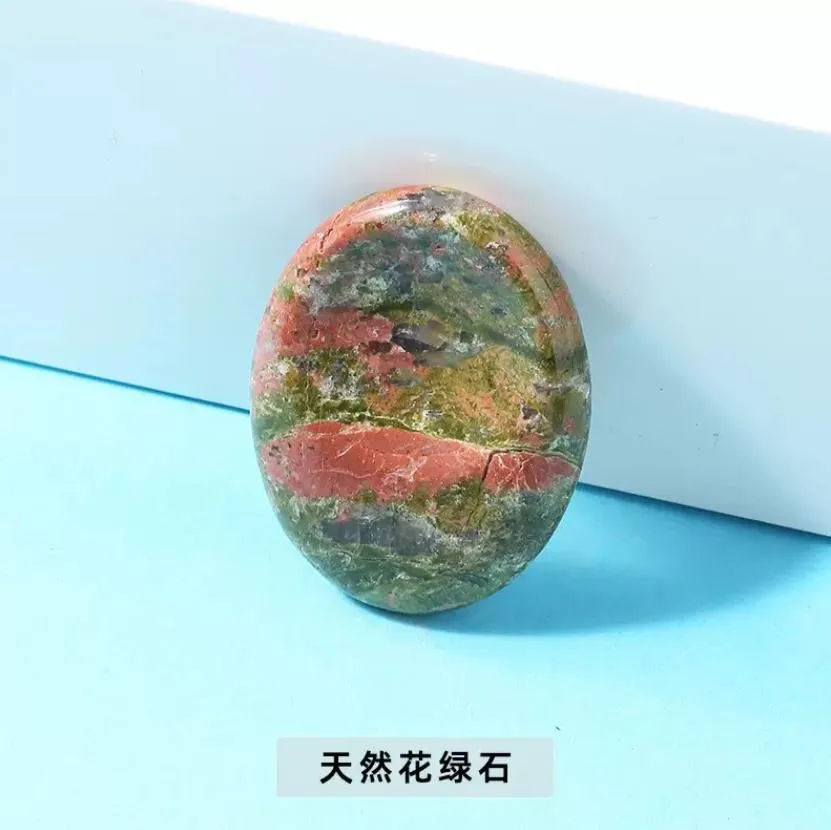 30x40x8mm worry stone thumb gemstone natural rose quartz healing crystal therapy reiki treatment spiritual minerals massage palm gem about