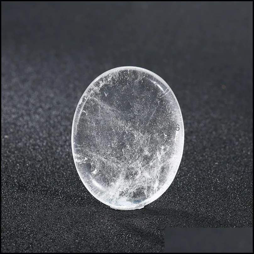 35x45mm worry stone thumb gemstone natural healing crystals therapy reiki treatment spiritual minerals massage palm gem