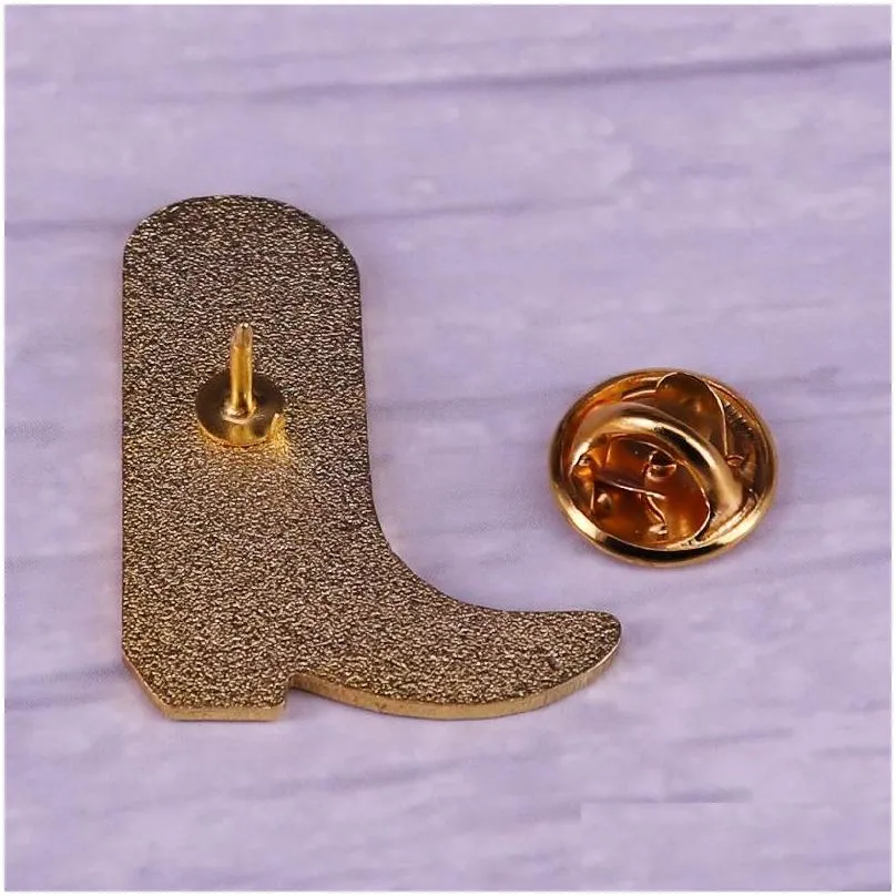 dolly parton  boot enamel pin i will always love you jolene coat of many colors western cowgirl country music brooch