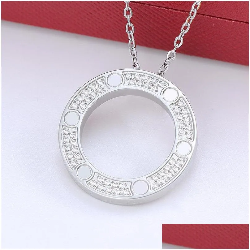 2022 new style mens and womens pendant necklaces fashion designer design stainless steel necklace mans valentines day gifts for