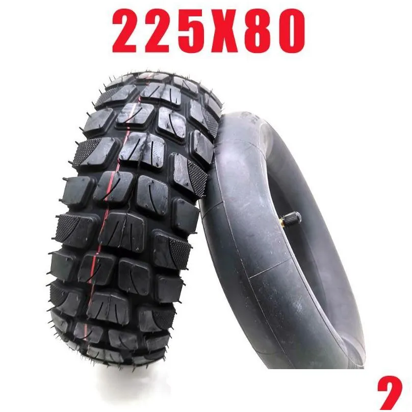 255x80 tire inner and outer tyre for electric scooter zero 10x dualtron kugoo m4 upgrade 10 inch 10x3.0 80/656 off road motorcycle wheels