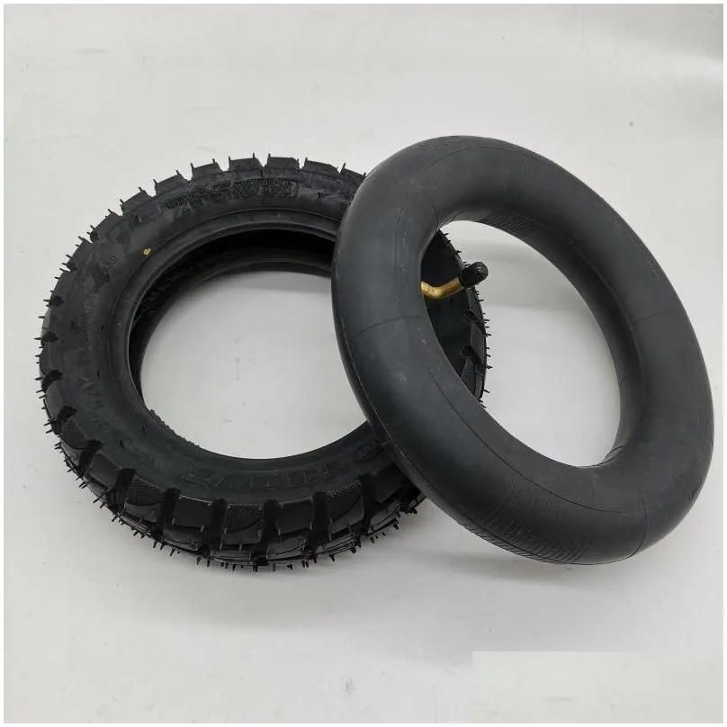 255x80 tire inner and outer tyre for electric scooter zero 10x dualtron kugoo m4 upgrade 10 inch 10x3.0 80/656 off road motorcycle wheels