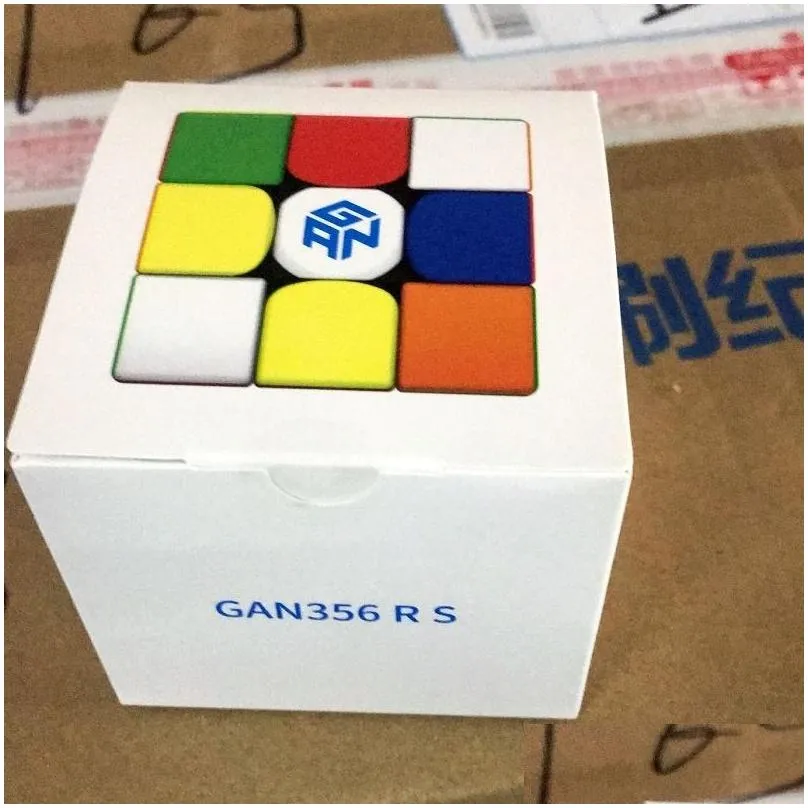 selling original gan356 r updated s 3x3x3 cube gans 356 magic professional gan 356 3x3 speed twist educational toys 220323