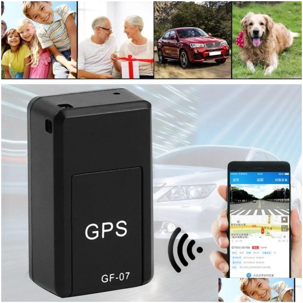 gf07 mini gps tracker ultra mini gps long standby magnetic sos tracking device gsm sim gps tracker for vehicle/car/person location tracker locator