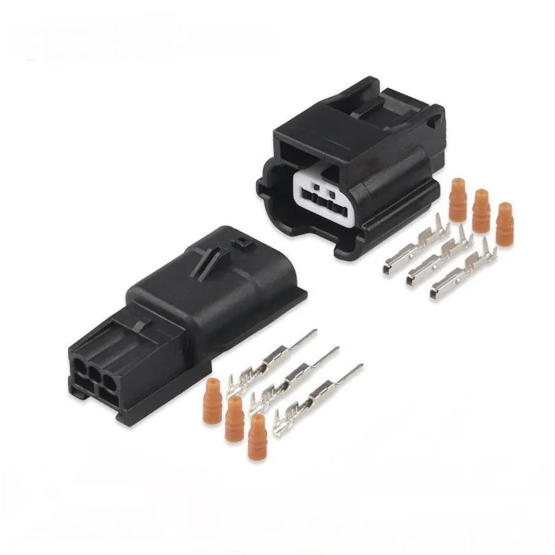 parking sensor female male connector plug socket housing with terminals for 7283885230 7282885230 car rear view cameras sensors