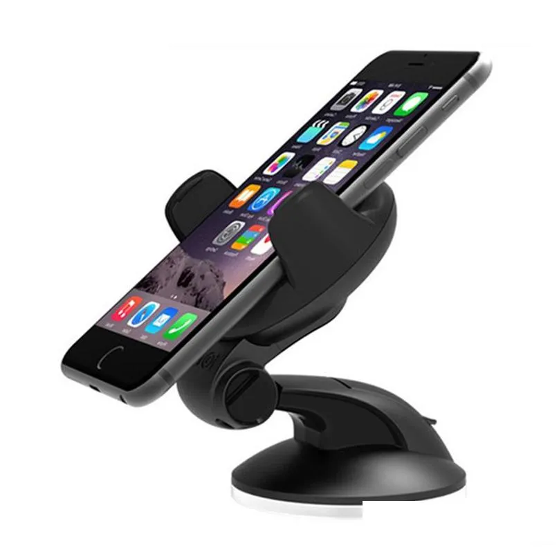 car phone holder mini for iphone x xs 8 6 plus windshield car mount phone stand suction cup holder smartphpne auto support