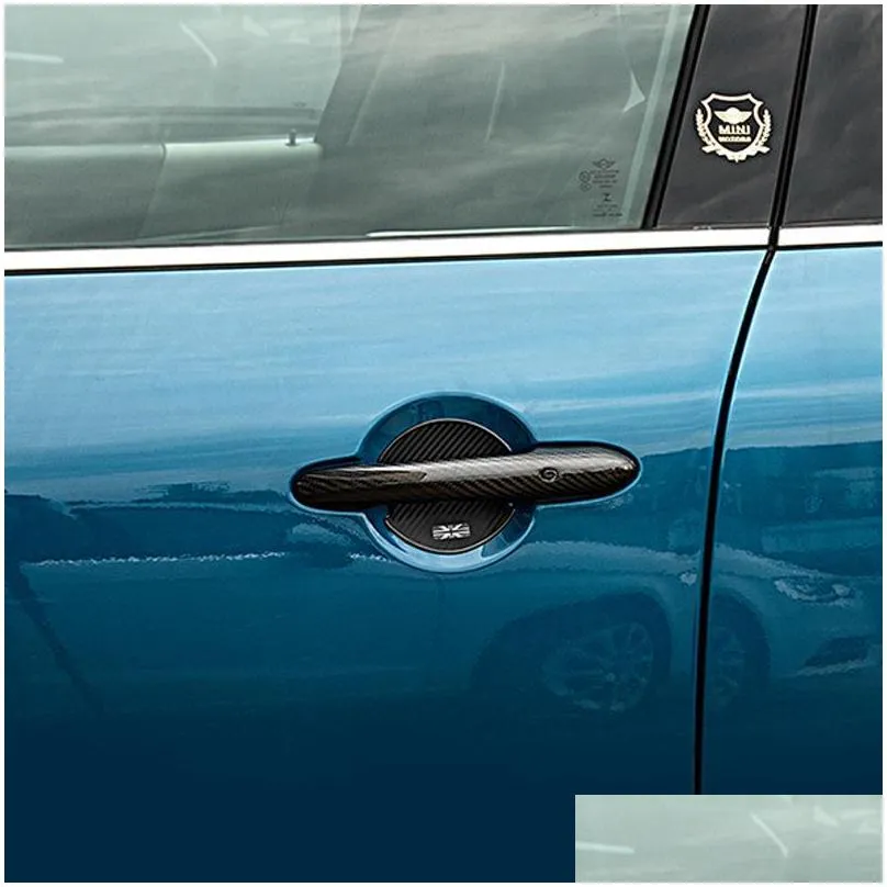 interior accessories other car wrist of door protective film sticker for mini cooper f54 f55 f56 f60 r55 r56 r60 r61 clubman