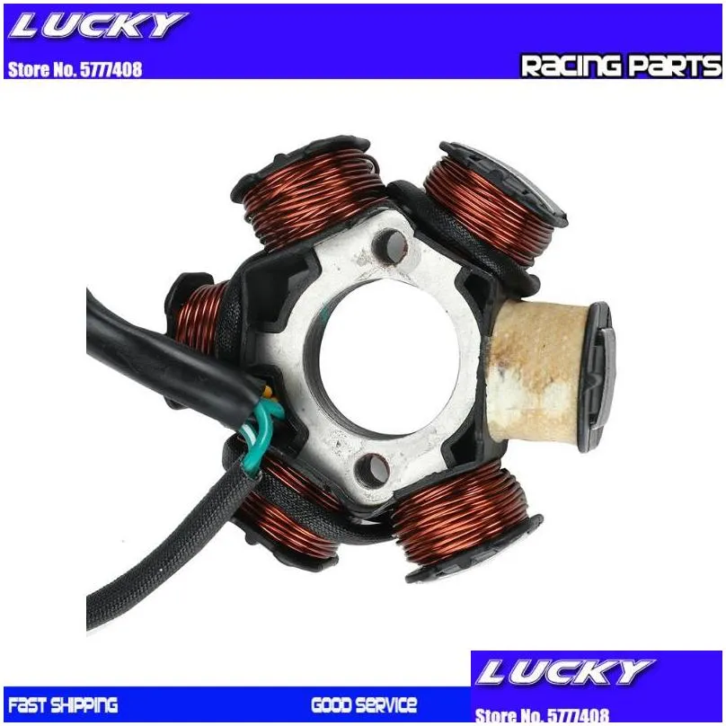 190cc motorcycles ignition magneto stator flywheel kit for zongshen z190 w190 1p62yml2 electric start engine dirt pit bike atv pedals