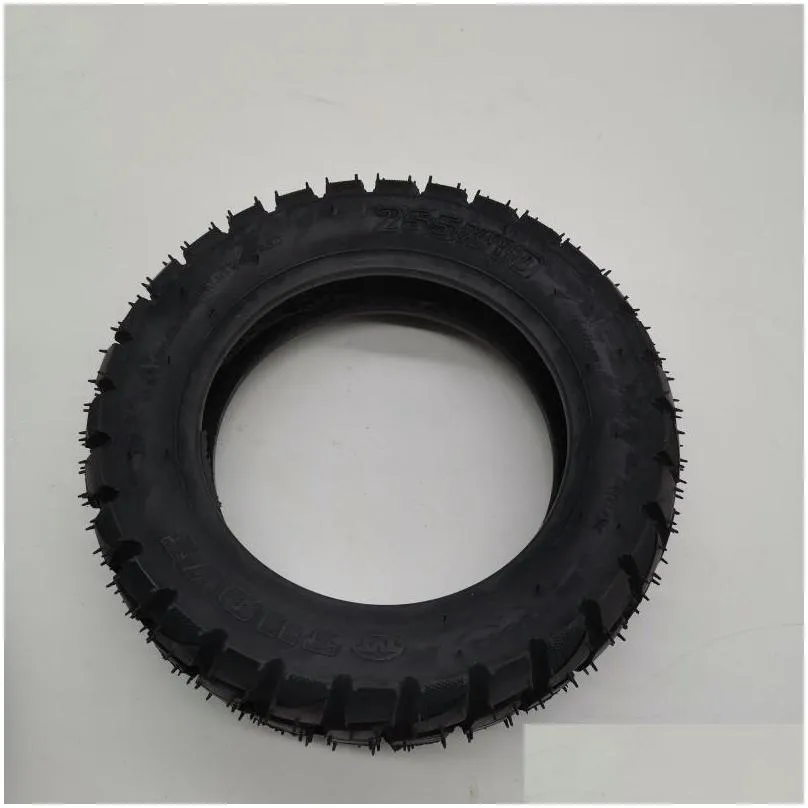 255x80 tire inner and outer tyre for electric scooter zero 10x dualtron kugoo m4 upgrade 10 inch 10x3.0 80/656 off road motorcycle wheels