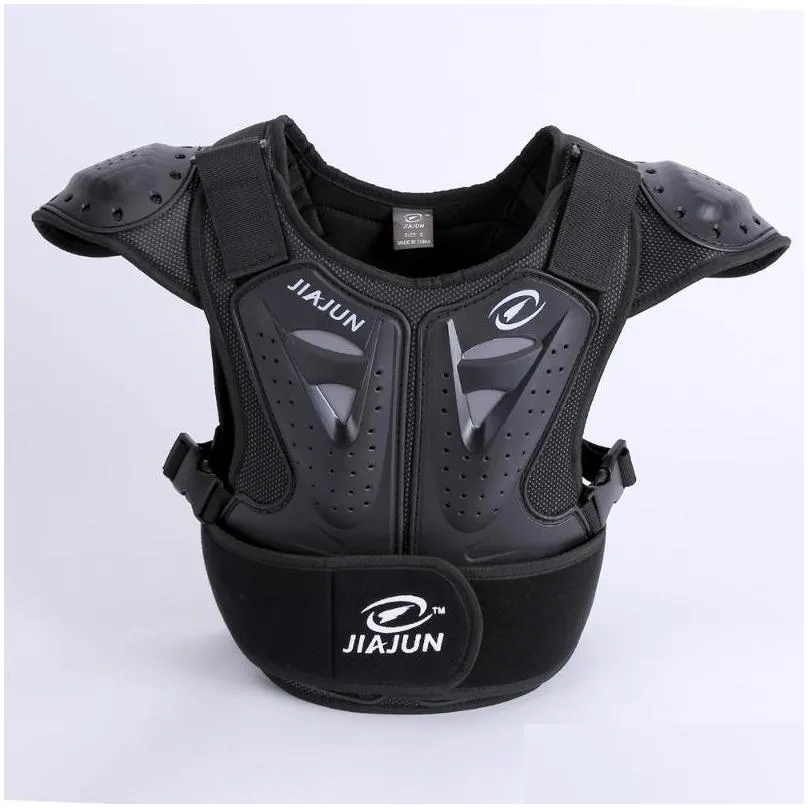 motorcycle armor jiajun kids vest chest back body protector childrens motocross protective gear moto waistcoat