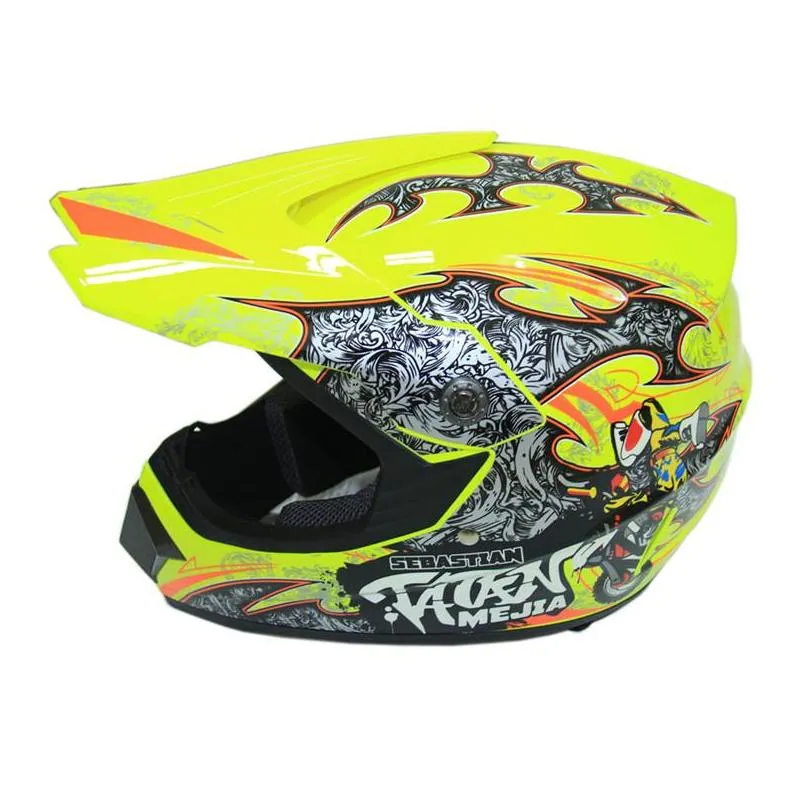 motorcycle adult child motocross off road helmet atv dirt bike downhill racing helmet cross capacetes1